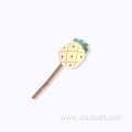 cute plush lollipop with built-in bells cat toy